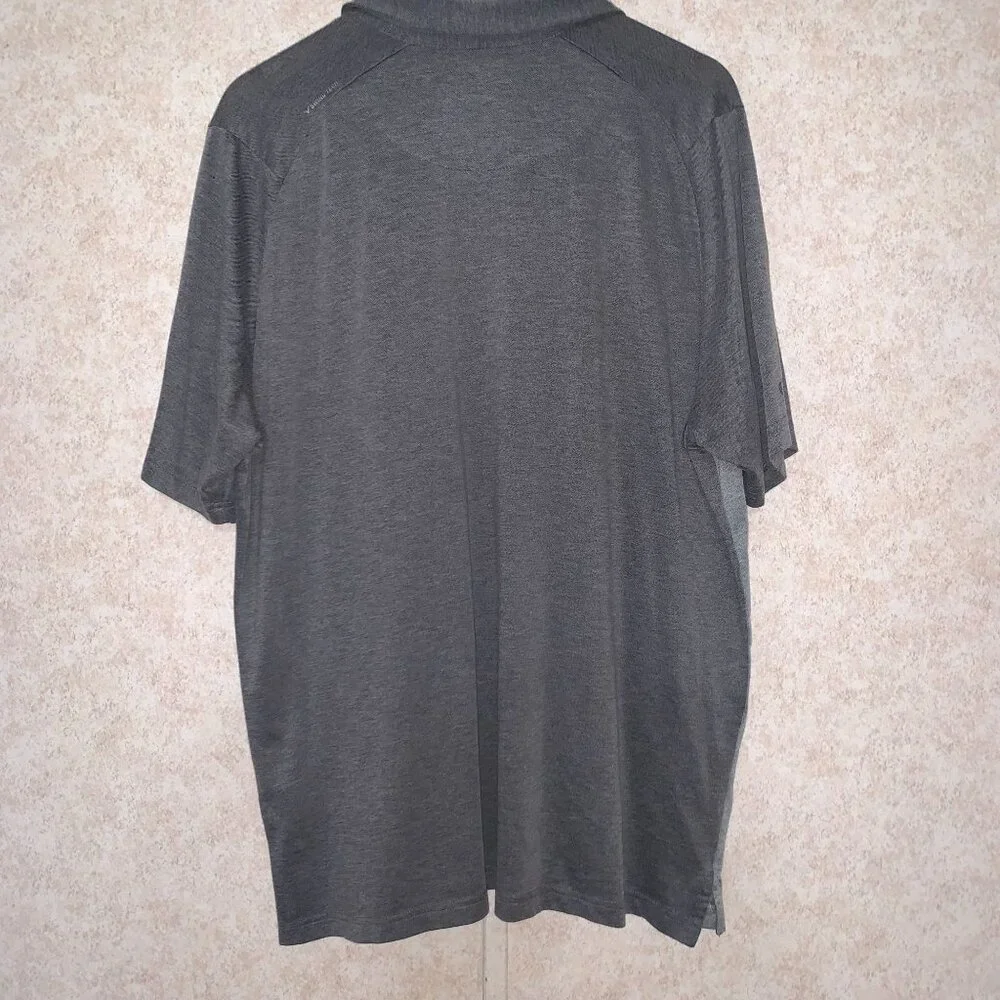 Callaway Men's Gray Swing Tech Polo Shirt Opt-Dri Scottsdale Golf Course Size XL